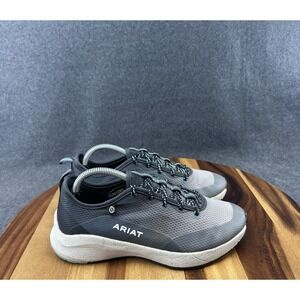 Ariat Shoes Womens 6B Gray Black Shift Runner Sneakers Workwear 10042566